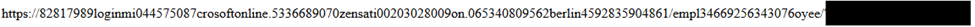 Phishing email
